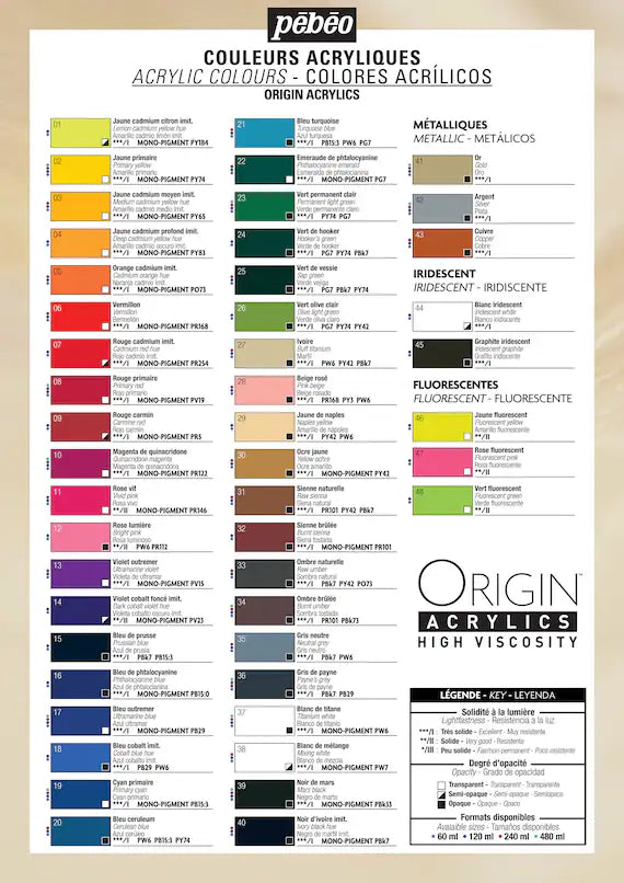 Pintura acrílica Pebeo