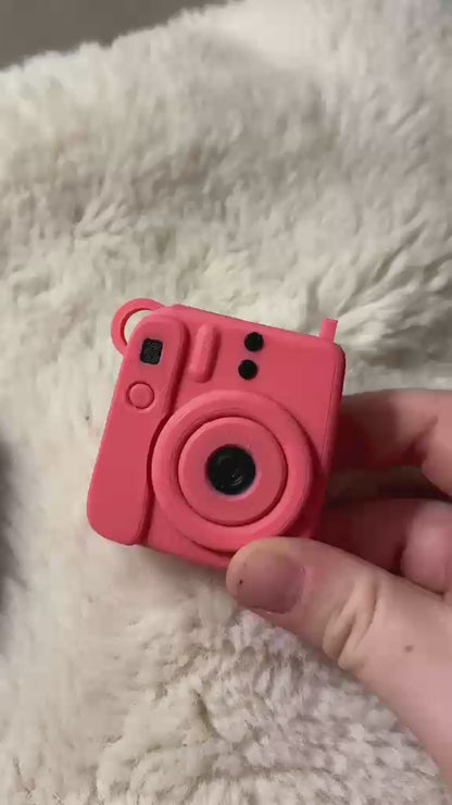 Clauer personalitzat càmera Instax amb foto