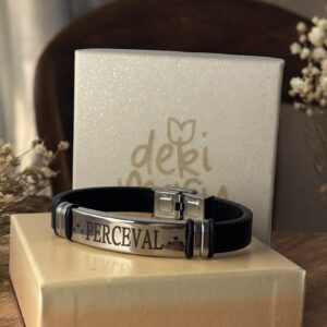 Pulsera cuir personalitzada