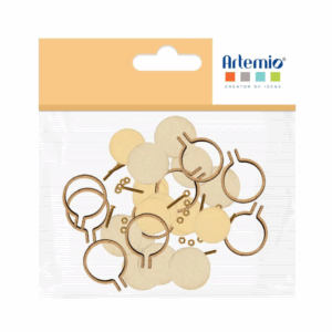 Set 10 penjolls per a brodar 2,5×3 cm