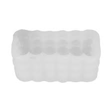 Motlle de silicona rectangular amb boles